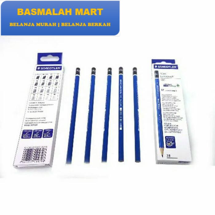 

Pensil 2B Staedtler 1box isi 12 Murah Berkualitas