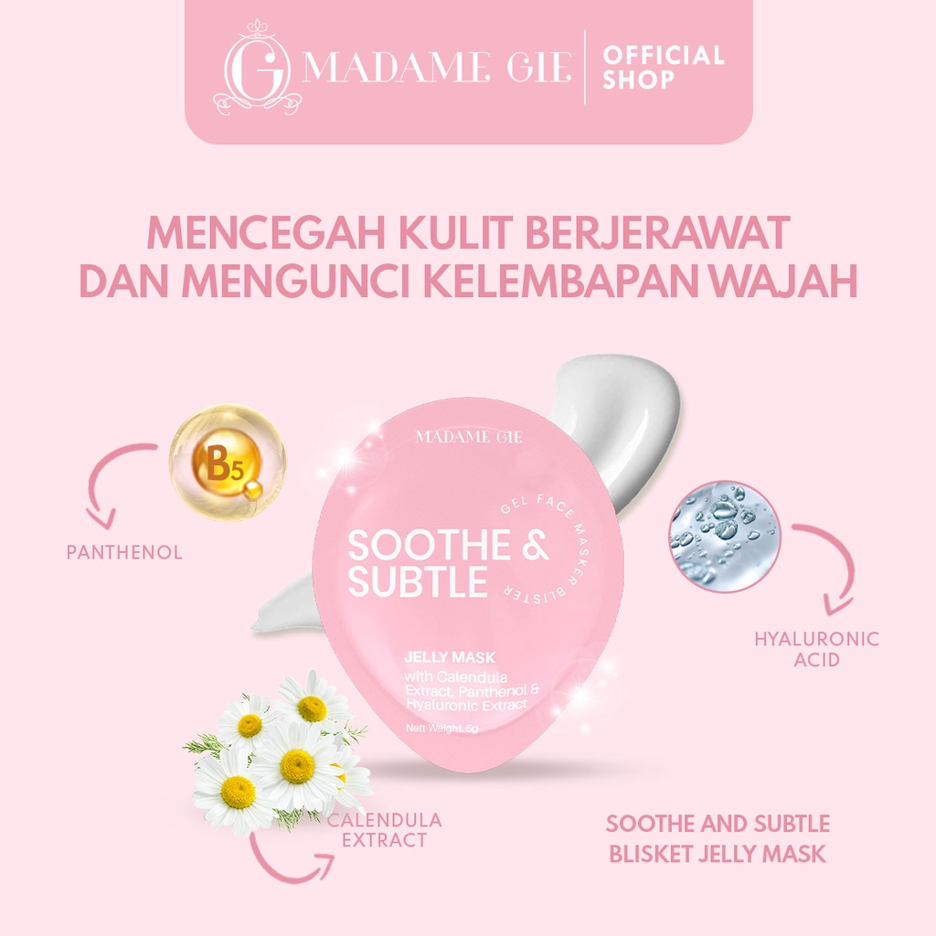 ⭐️ Beauty Expert ⭐️ Madame Gie Jelly Mask - Masker Jelly