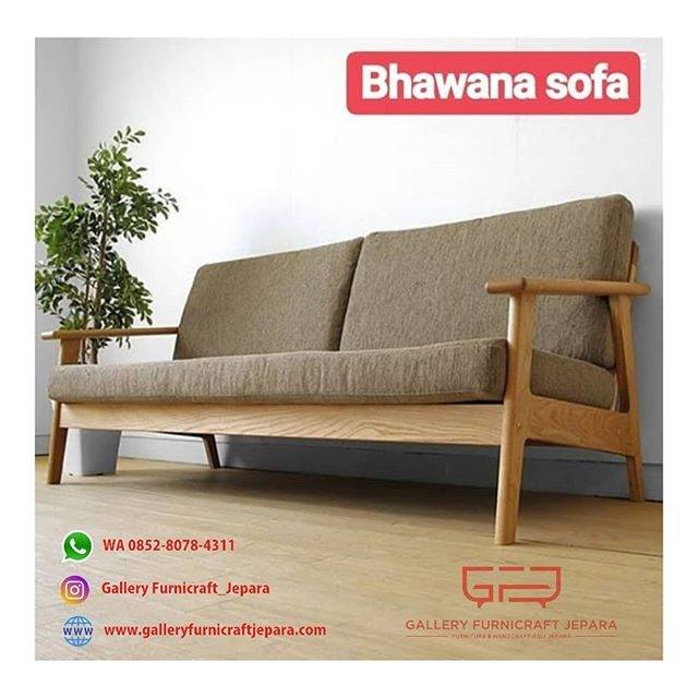 Bhawana Sofa 3 Seater Kayu Jati