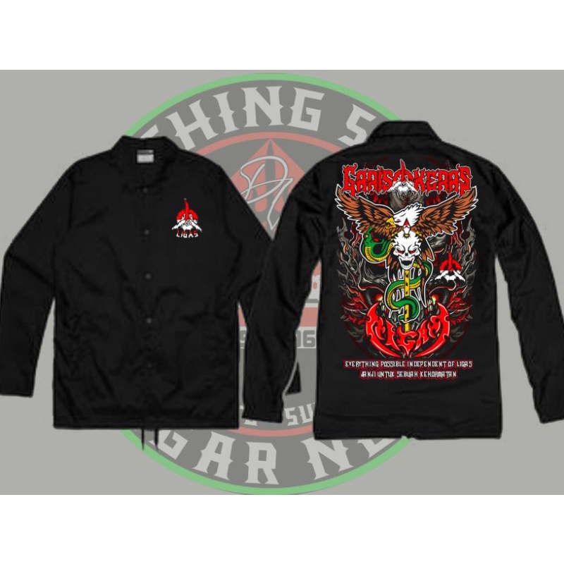 Jaket Coach LigaS - GARIS KERAS