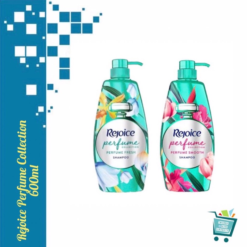Rejoice Perfume Shampoo / Rejoice Perfume Smooth / Perfume Fresh 600ml