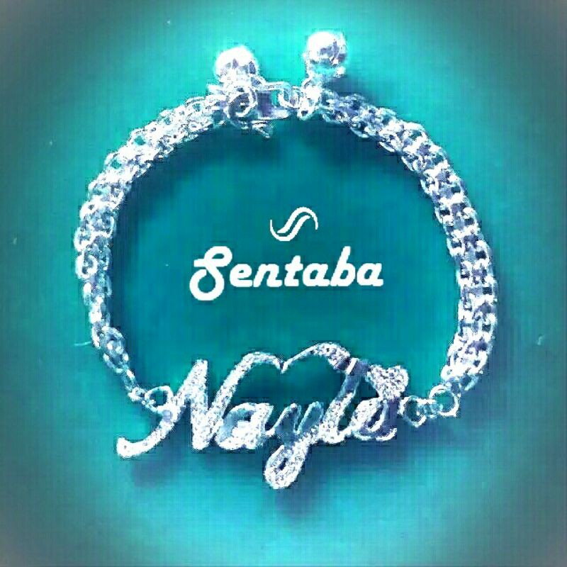 Gelang Nama Perak Murni