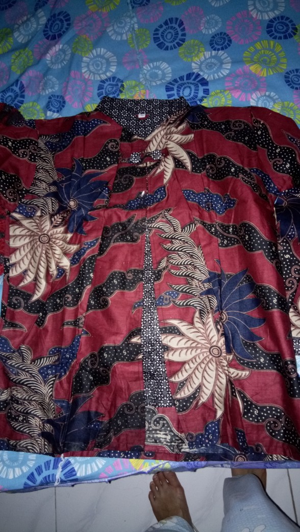 Atasan Batik Blouse Seragam Batik Solo Batik Kantor Baju Batik Wanita Bd 187