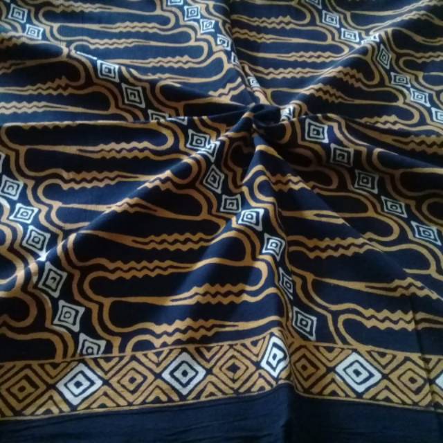 Kain batik katun viscose motif sogan