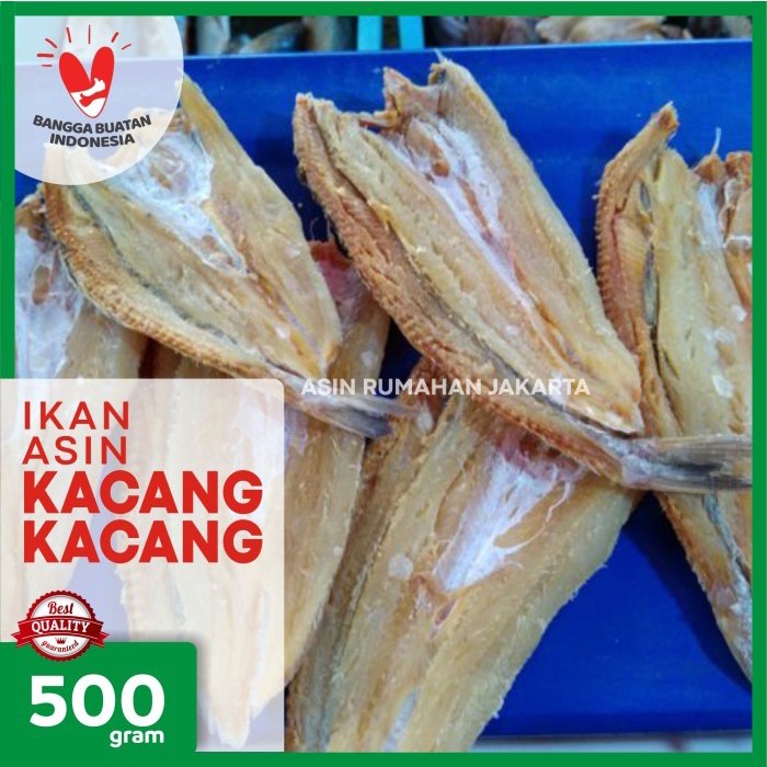 

PROMO GROSIR Ikan Asin Kacang Kacang 500 Gram / Ikan Asin Rumahan