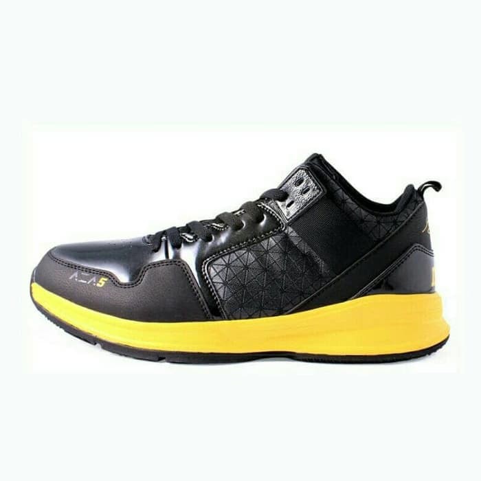 Sepatu Basket DBL Ardiles AZA5 / AZA 5 Limited Edition ORIGINAL 100% - Hitam Kuning- 45