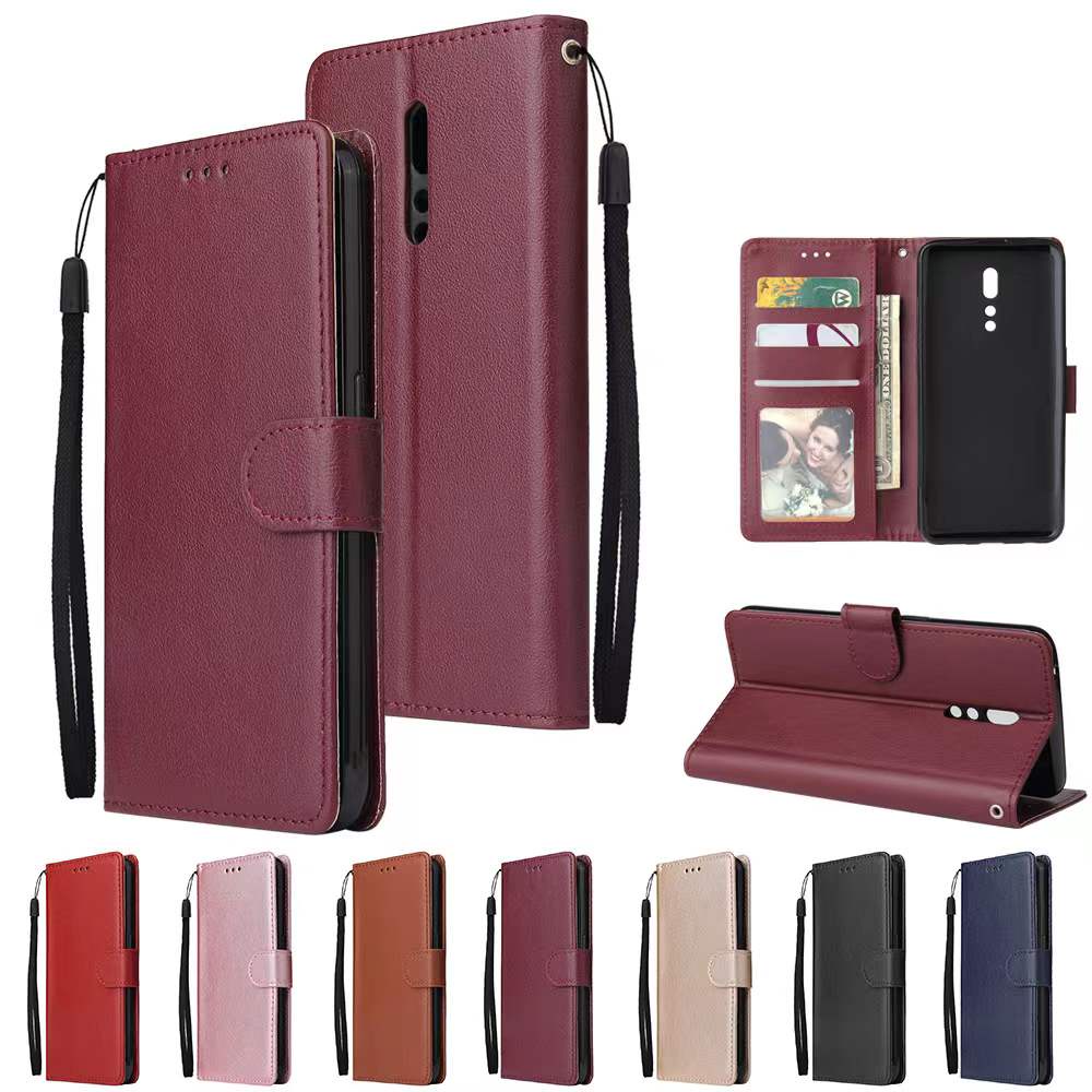 Case Dompet Oppo RENO 2F RENO 3 RENO 3 PRO RENO 4 RENO 4 PRO RENO 4F Flip Cover Wallet Flip Casing D
