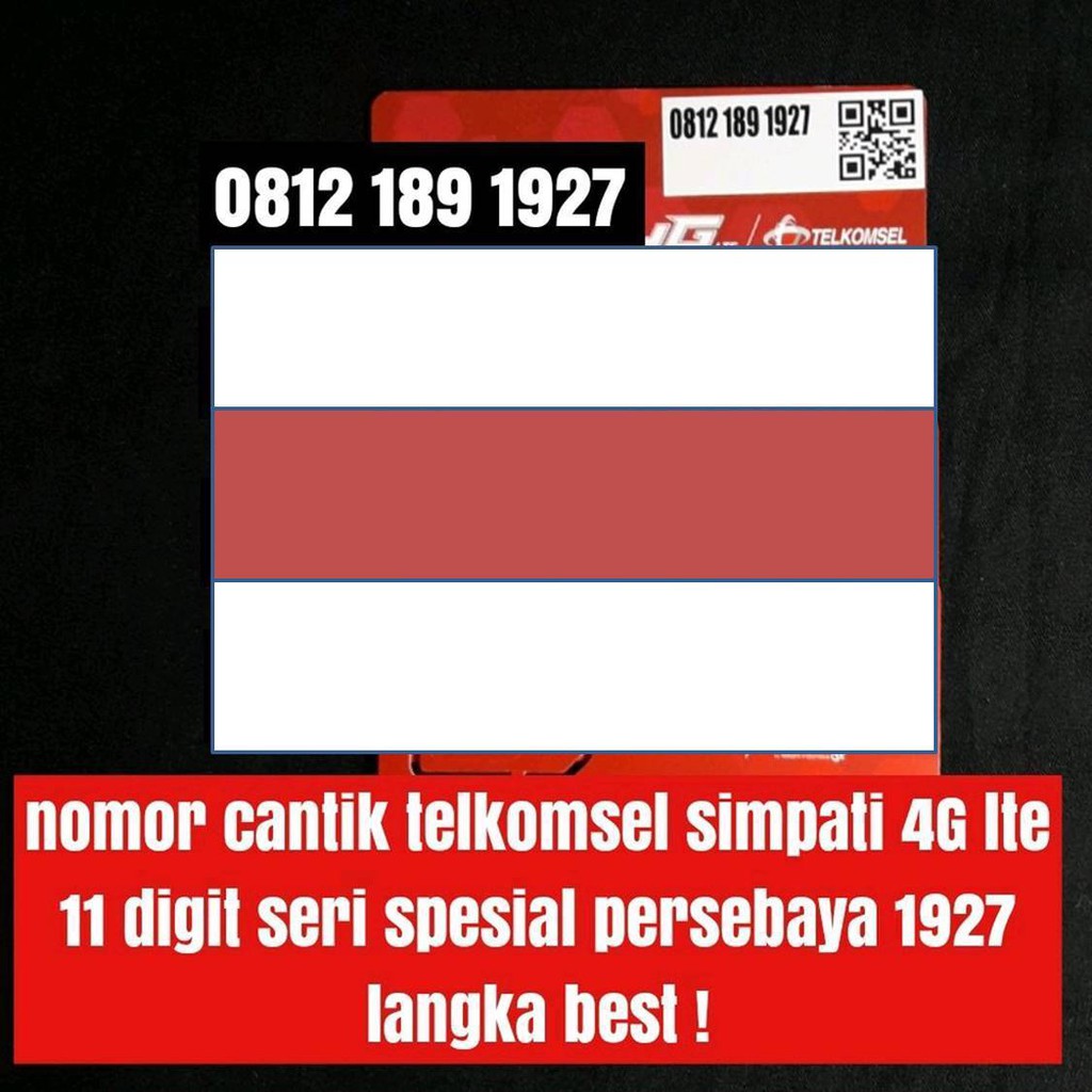 persebaya 1927 kartu perdana 11 digit simpati telkomsel nomer cantik