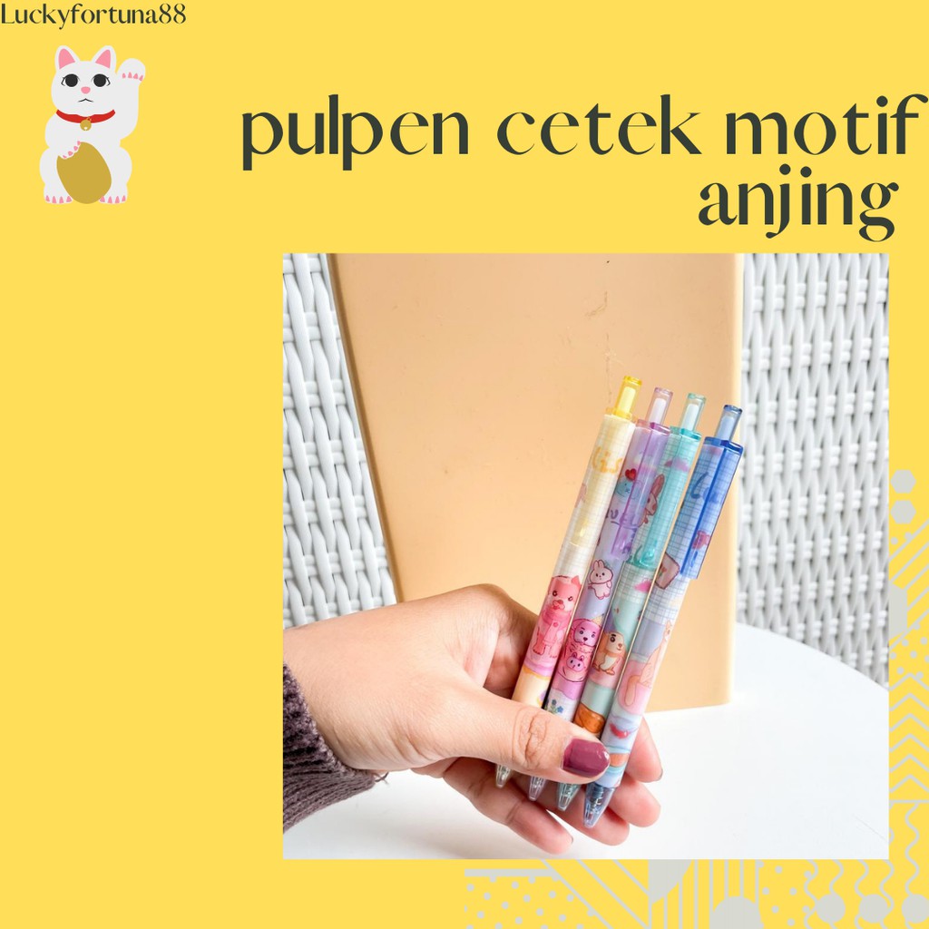 

[Luckyfortuna88] Pulpen cetek motif anjing pen cetek motif anjing pulpen automatis cetek motif anjing lucu pulpen mekanik alat tulis kantor lucu murah alat tulis sekolah lucu murah