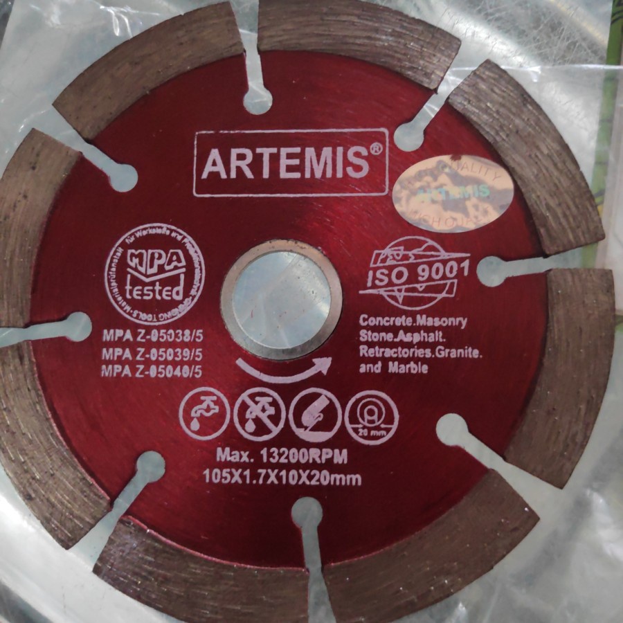 Mata Potong Keramik / Diamond Wheel Dry Artemis