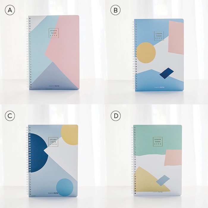 

[RESTOCK] Scandinavia Spiral Ruled Notebook B5 / Buku Tulis / Buku Catatan - Varian A