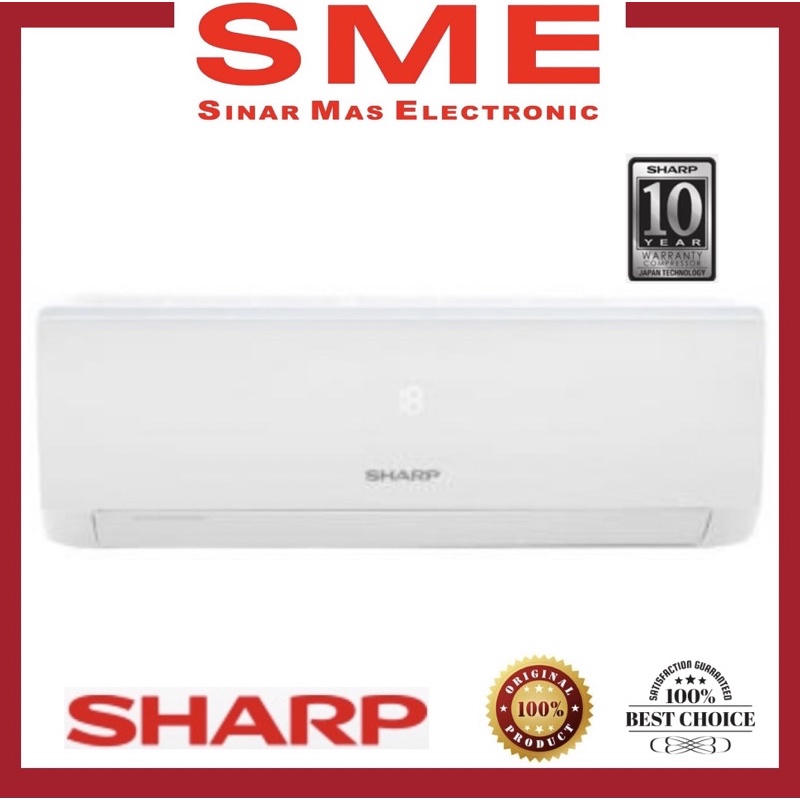 AC 1/2 PK SHARP 05UCY (INDOOR+OUTDOOR UNIT ONLY)