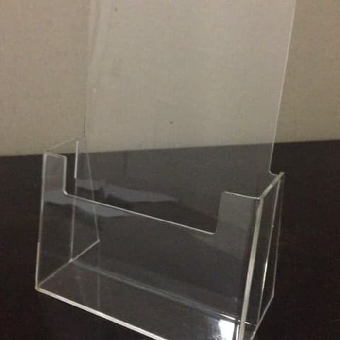 

Acrylic tempat Brosur ukuran A5