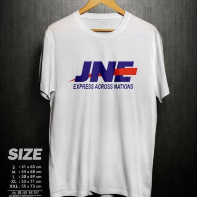 Kaos JNE express baju Combed 30s