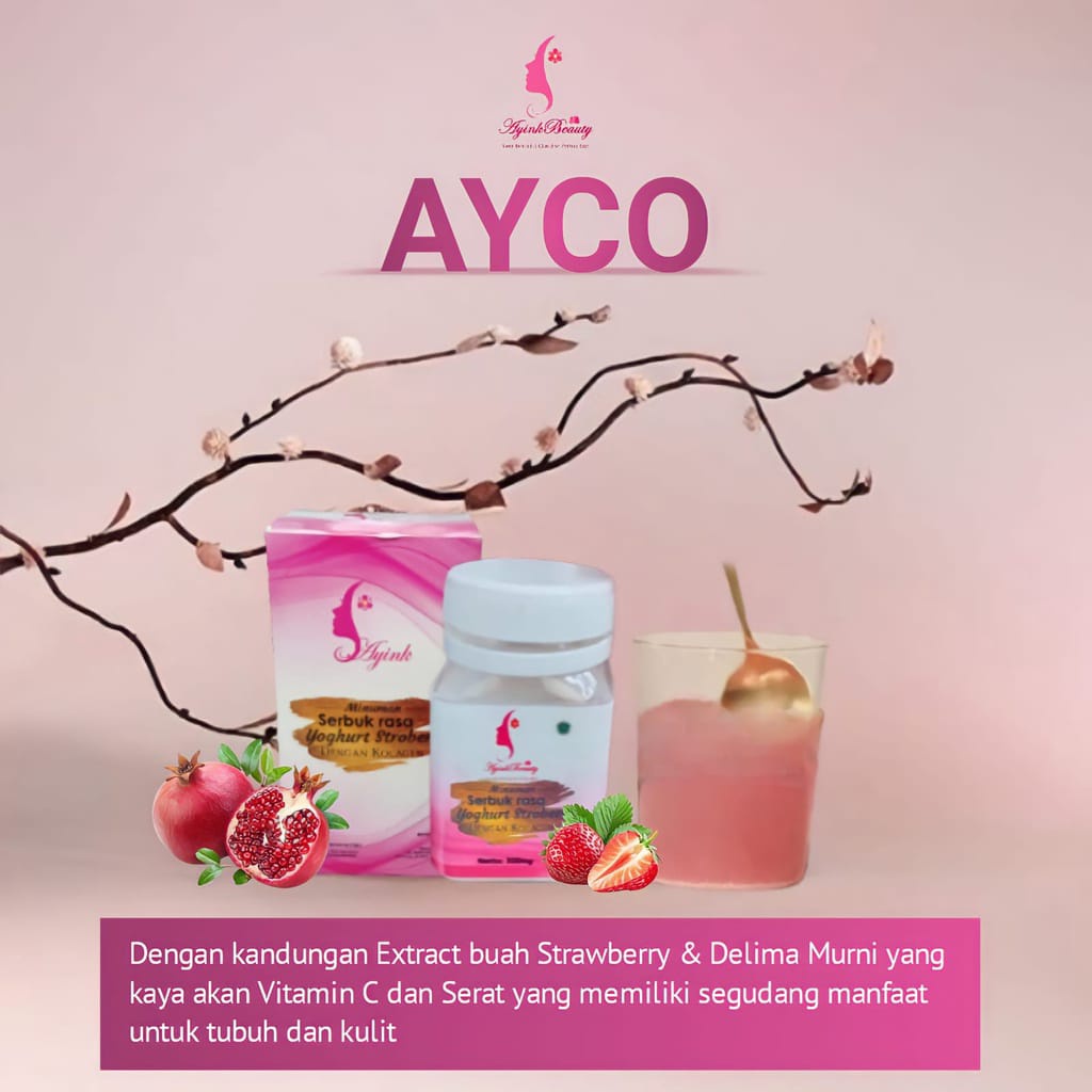 Ayink Collagen (AYCO) Original BPOM minuman collagen BPOM