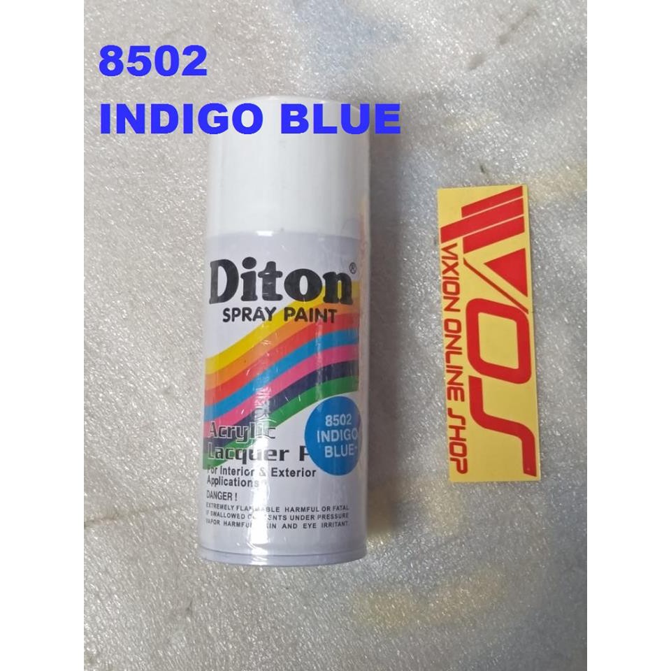 

CAT KALENG SEMPROT PYLOX MERK DITON 300CC INDIGO BLUE 8502