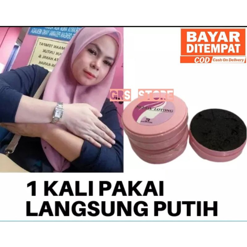 LULUR BEDAK LOTONG BASAH / LULUR PEMUTIH