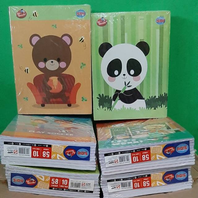 

Buku tulis SIDU isi 58 lembar