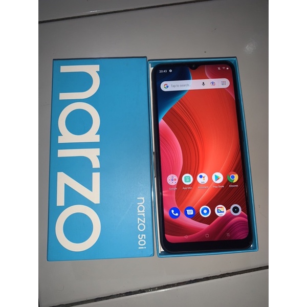 Hp realme Narzo 50 4/64Gb Octa Core Processor - Black ( Second Like New )