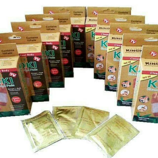 

KINOKI GOLD BOX GINGER SALT(coklat), AROMA HERBAL