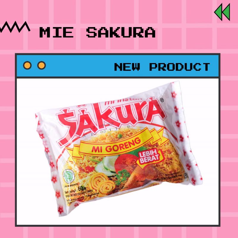 

( MIE SAKURA ) - SNACK JADOEL - HAMPERS JADOEL