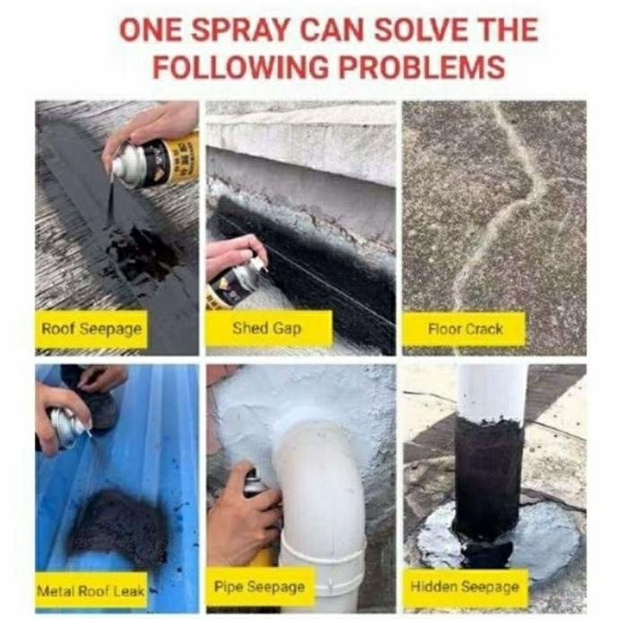 Cat Semprot Pelapis Anti Bocor / Lem Anti Bocor