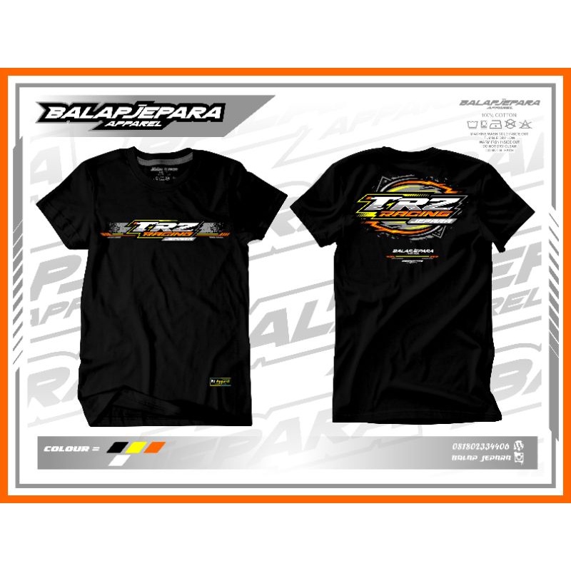 KAOS TRZ RACING || CEWEK COWOK || ORIGINAL BJ