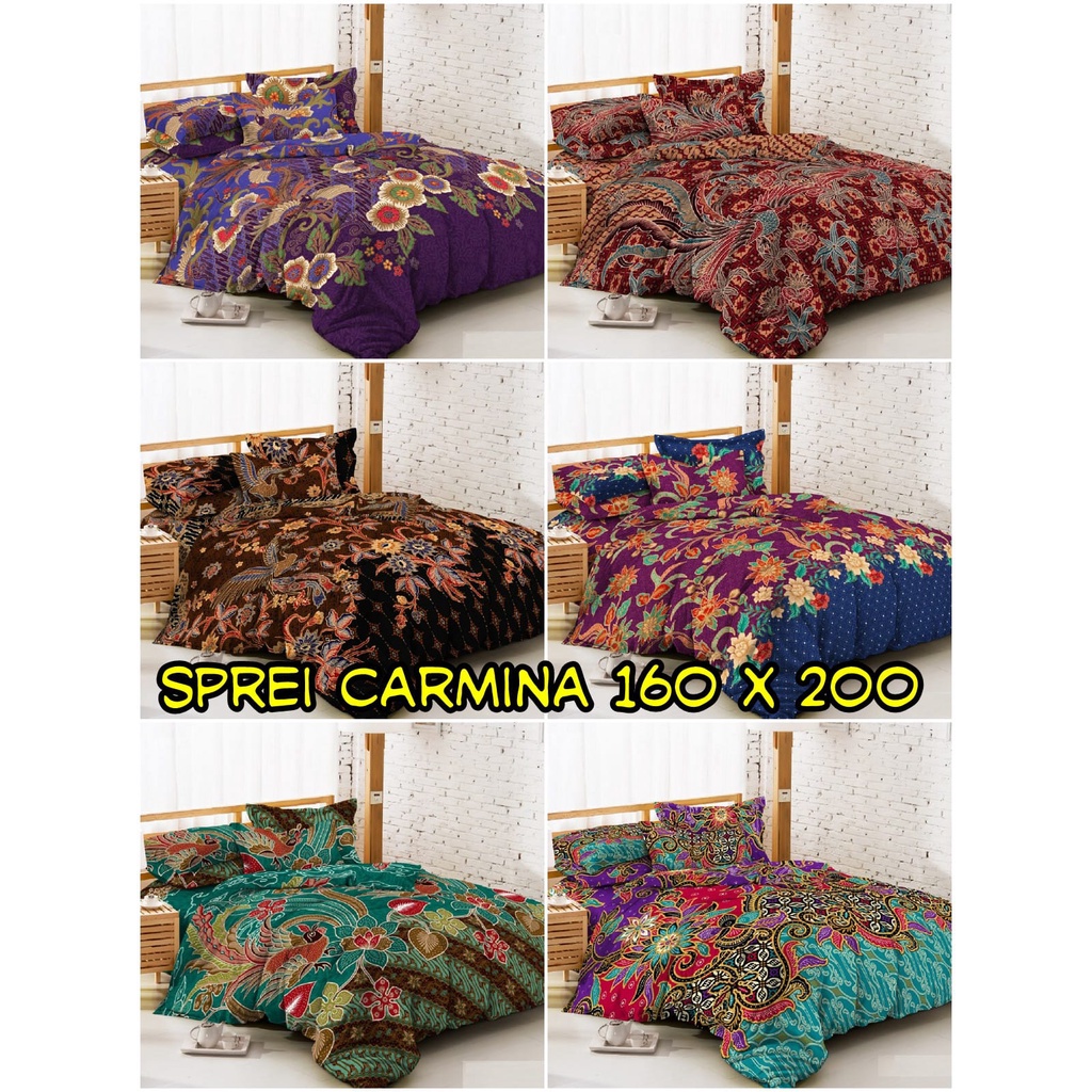 SPREI SIZE QUEEN BATIK CARMINA