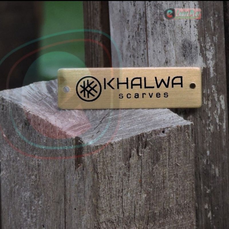 

label plat hijab besi