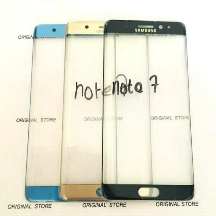 Digitizer kaca lcd samsung note fe fan edition note 7 original  eko