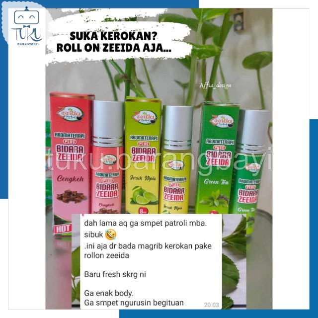 TUKU - minyak angin bidara/FRESH CARe bidara