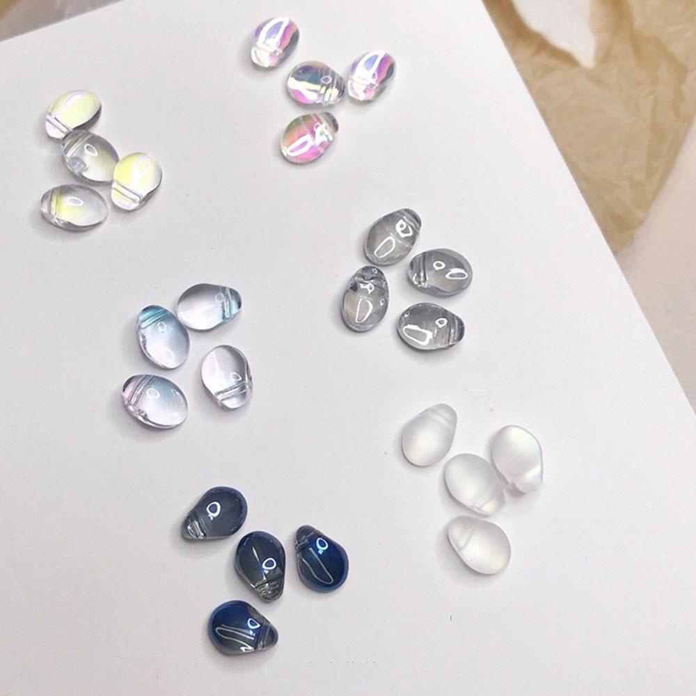 AUGUSTINA Agustina Aurora Batu Kristal Glitter Symphony Tidak Teratur Permata DIY Nail Art Ornamen