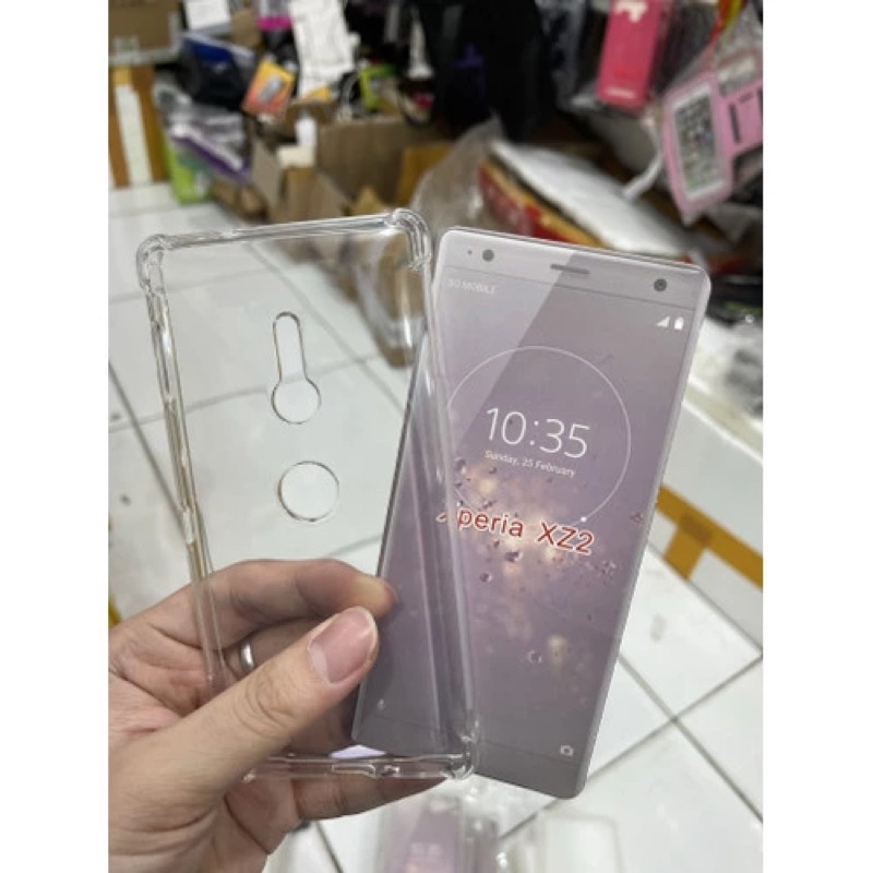 SOFTCASE ANTICRACK CLEAR SONY XZ2