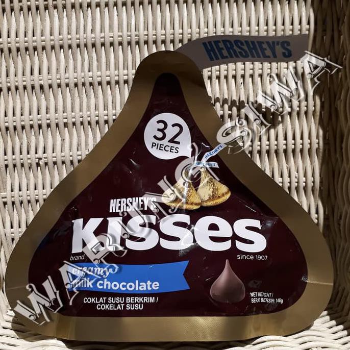 

HERSEYS KISSES CREAMY MILK CHOCOLATE 146 GRAM