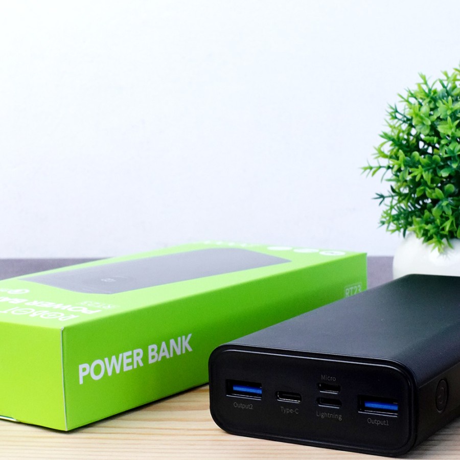 POWERBANK ROBOT 20000 mAh POWERBANK ROBOT 20000 MAH RT23 FAST CHARGING QUICK CHARGING