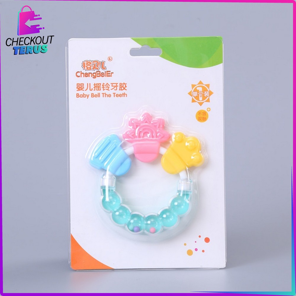 CT M71 Mainan Rattle Genggam Empeng Bayi Maenan Kerincingan dan Gigitan Bayi Baby Teether Toys