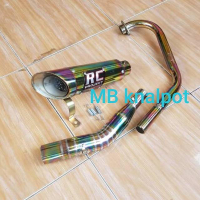 KNALPOT VIXION OLD NEW SC PROJEC FULL RAINBOW