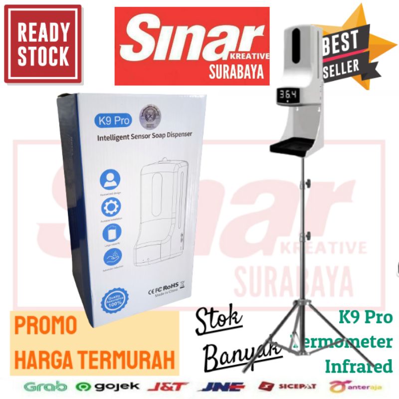 THERMOMETER K9 PRO 2 in 1 TERMOMETER INFRARED DIGITAL PLUS TRIPOD