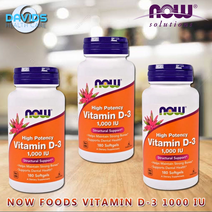 Vitamin D3 1000iu Vit D Now Foods