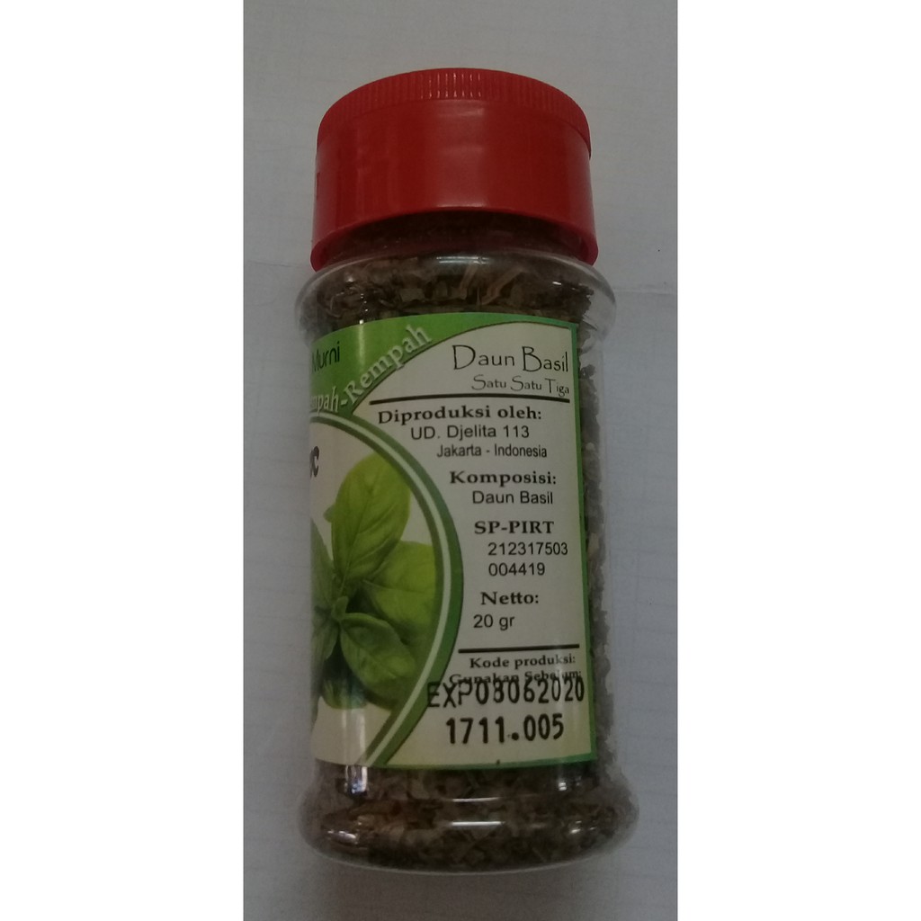 

cap113 daun basil kemangi 20 gr