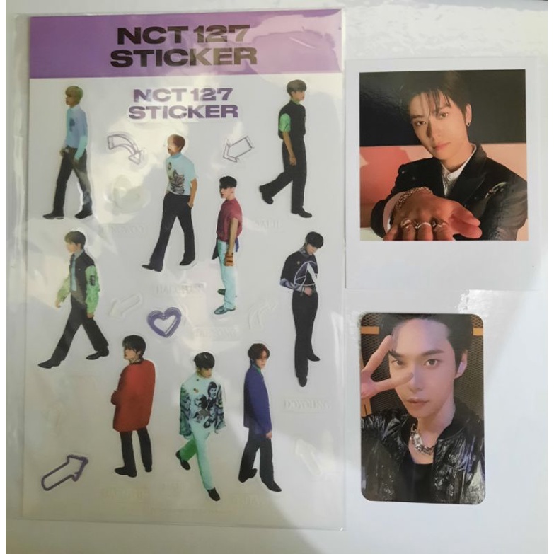 MD Sticker NCT 127 Glow in the dark jaehyun doyoung Glow in the dark