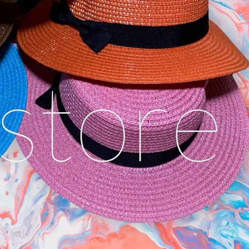TOPI PANTAI ANAK BAYI BOATER HAT-Pink muda