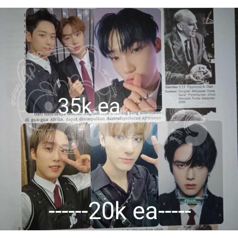 official photocard THE BOYZ