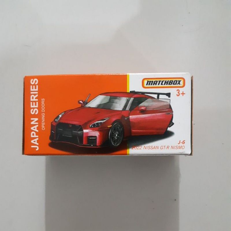 Matchbox Japan Series Nissan GT-R Nismo Opening Doors