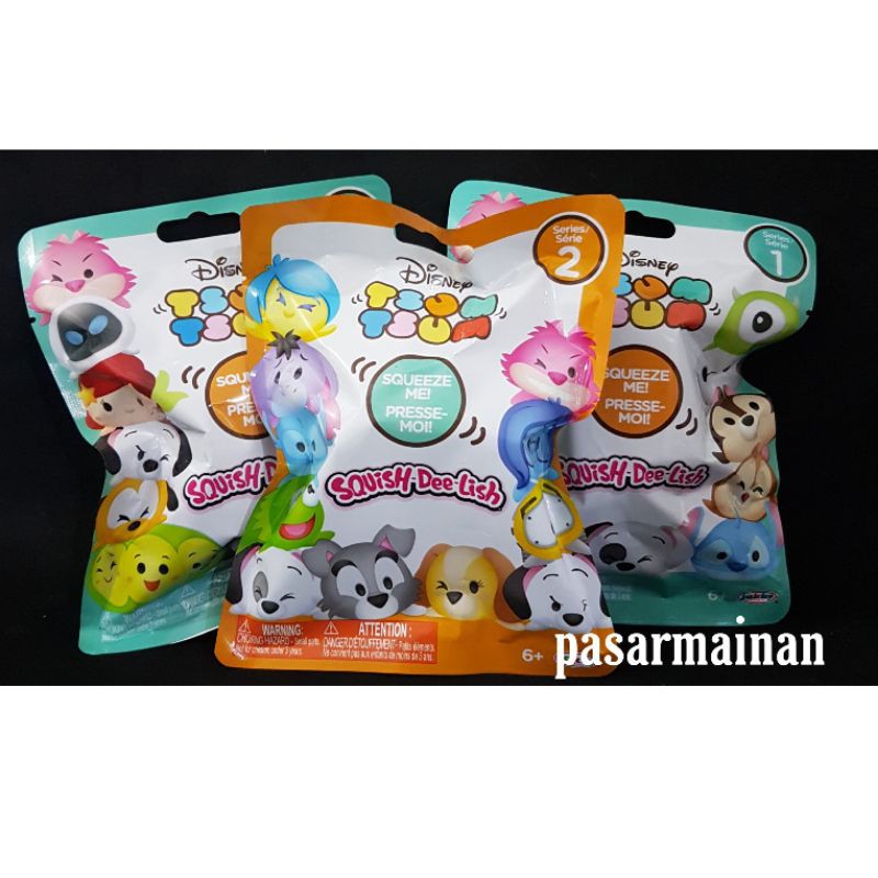 Mainan Anak squish Dee Lish Shopkins Tsum Tsum Series 2 3 5 / Squishy