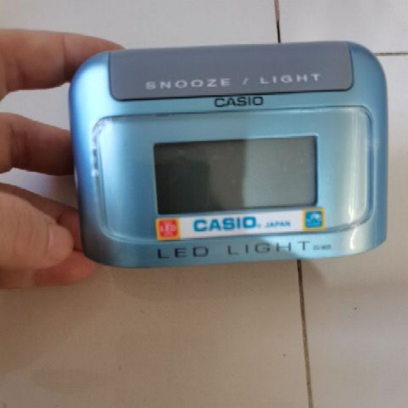 CASIO DIGITAL DQ-582D TIME DIGITAL SNOOZE LIGHT ALARM JAM MEJA ORI BARANG BERKUALITAS