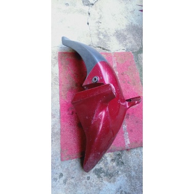 slebor depan Honda Megapro mono shock