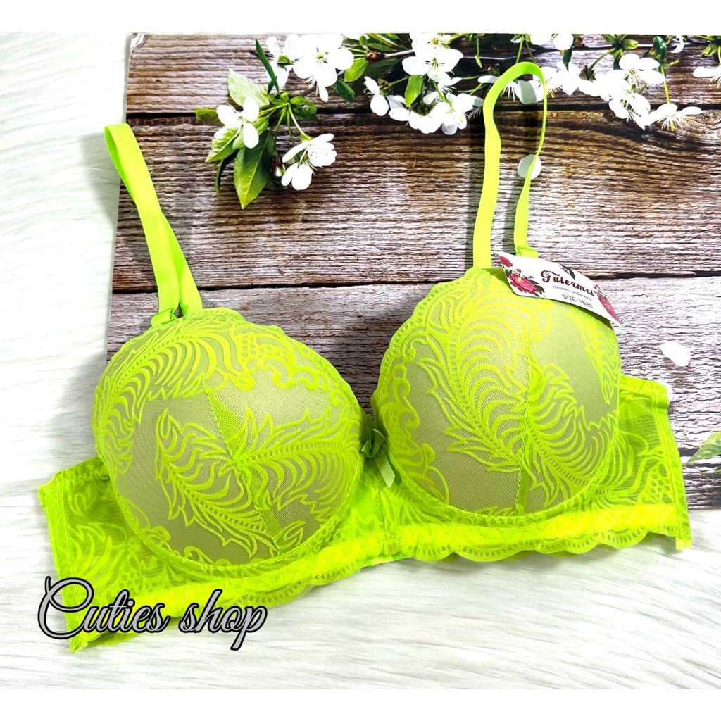 BRA KAWAT MOTIF BELUDRU CANTIK, SIZE 36-42