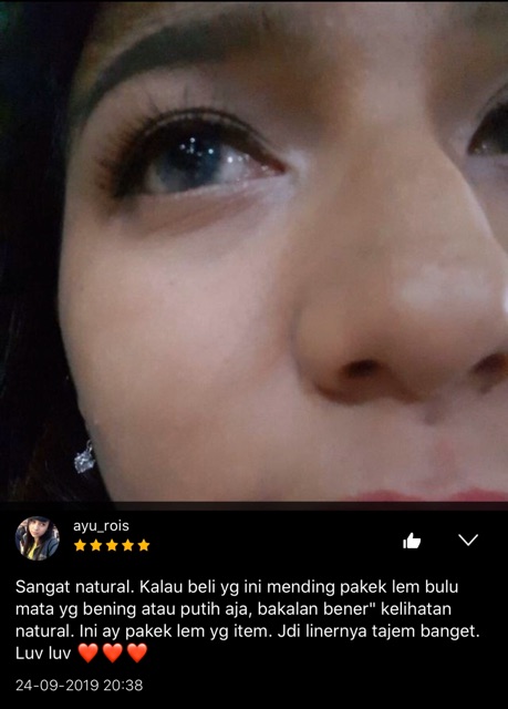 120 Bulu Mata Palsu Handmade Natural False Eyelash Eye Lashes