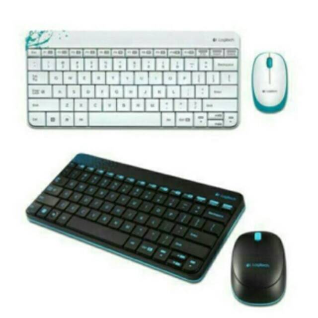 Keyboard + mouse wireles logitech mk240 original 100% resmi